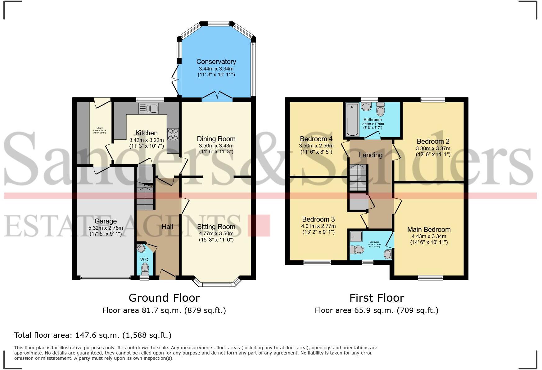 Dugdale Avenue, Bidford-on-Avon, Alcester, B50 floorplan