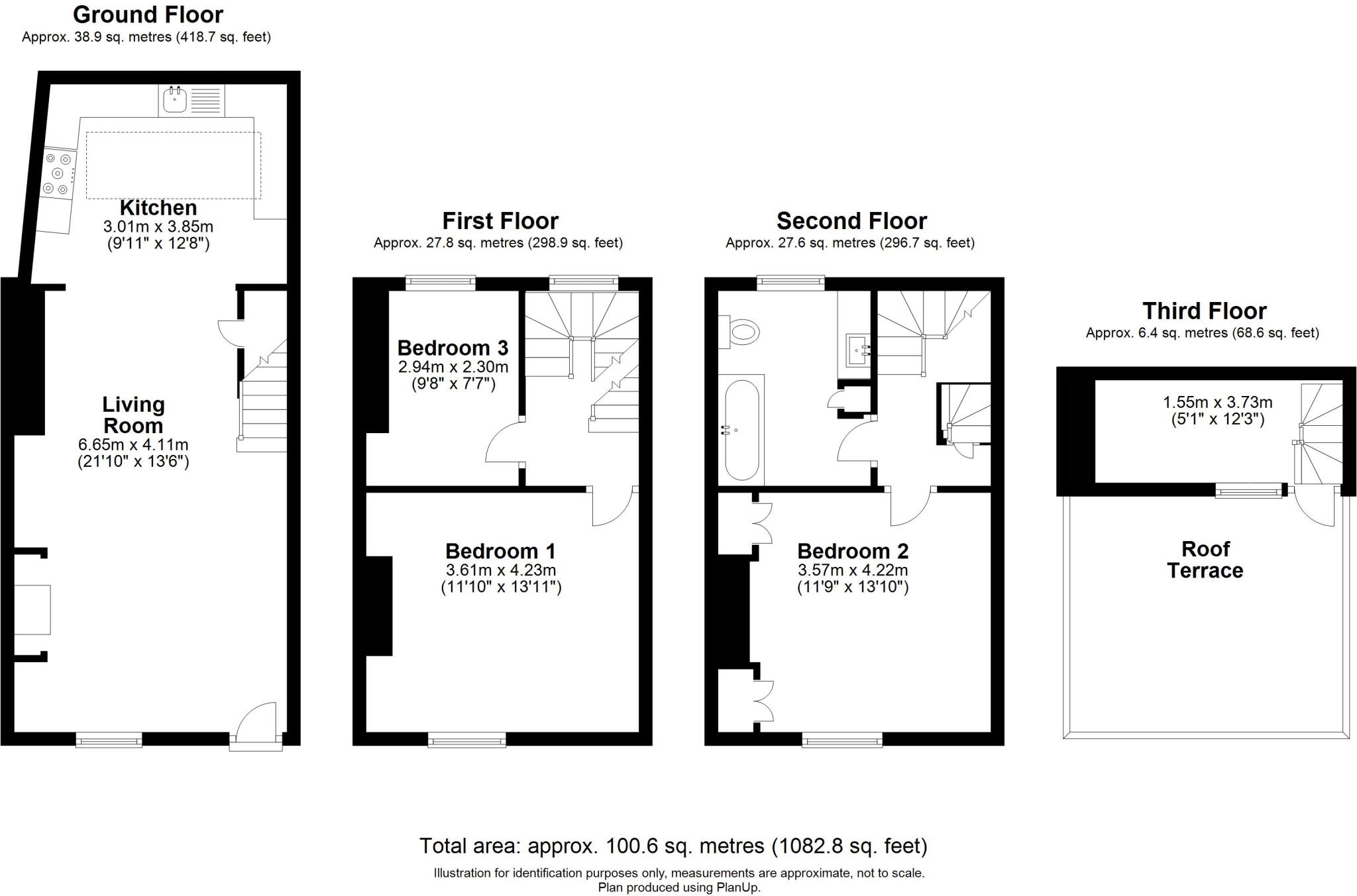 Carters Buildings, Portland Street, BS8 floorplan