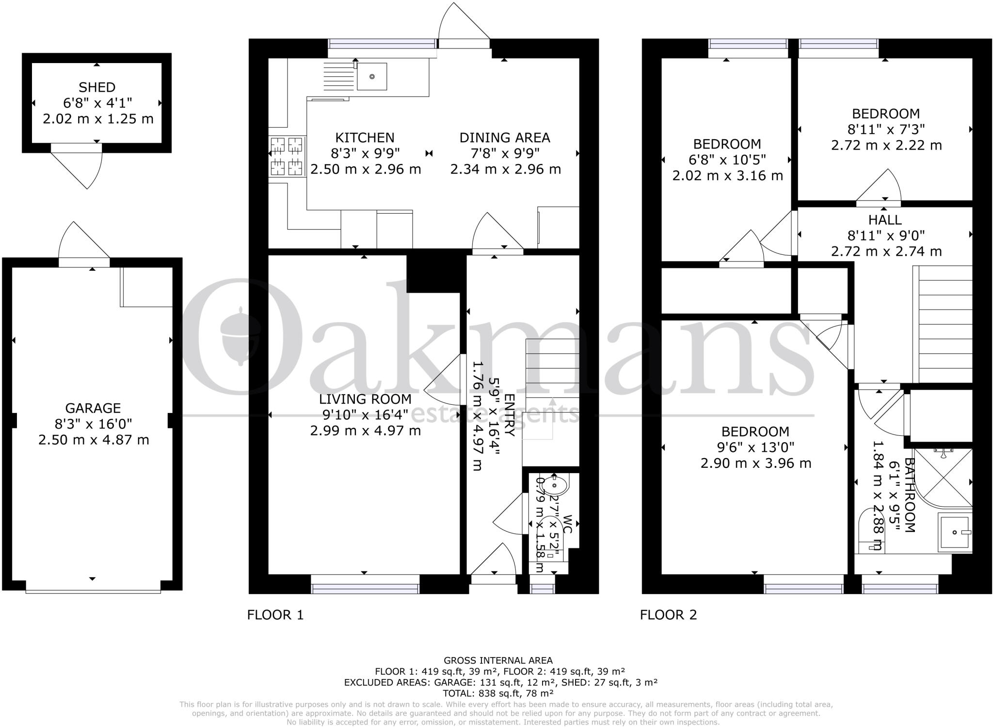 Tibbats Close, Birmingham, B32 floorplan