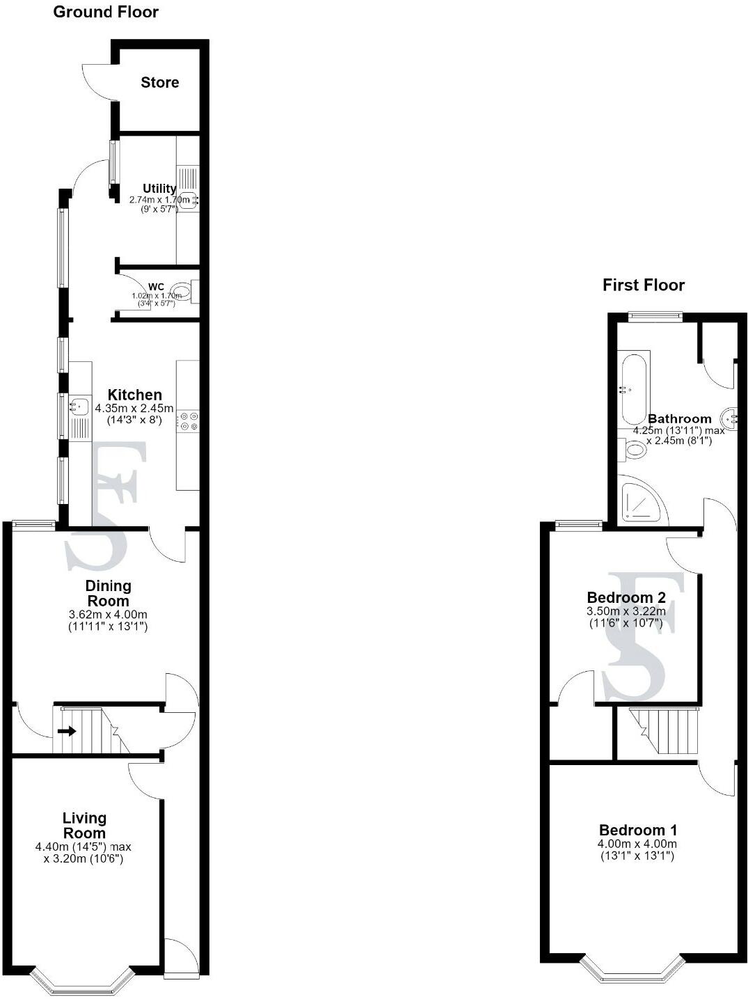 Barclay Street, Leicester floorplan