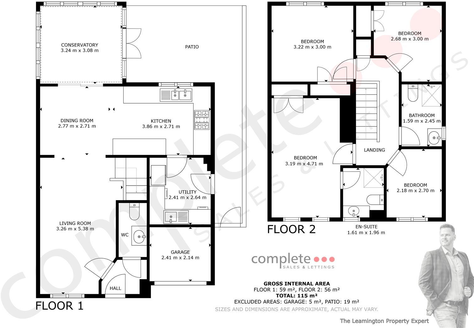 Admington Drive, Hatton Park, Warwick floorplan