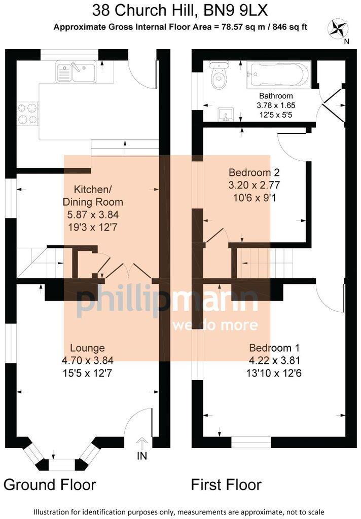 Church Hill, Newhaven floorplan