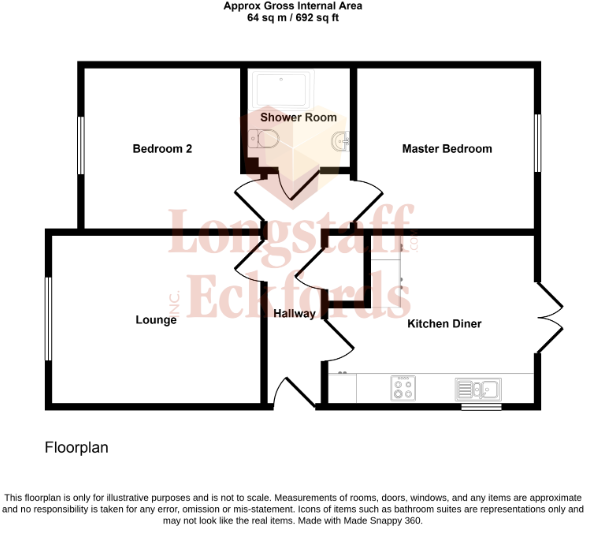 Condor Close , Bourne floorplan