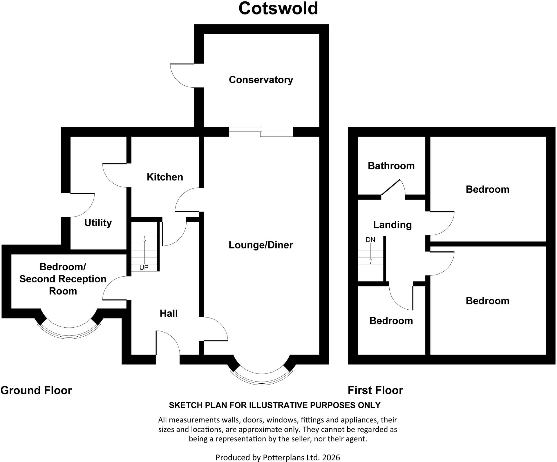 Cotswold Drive, Redcar, North Yorkshire, TS10 floorplan