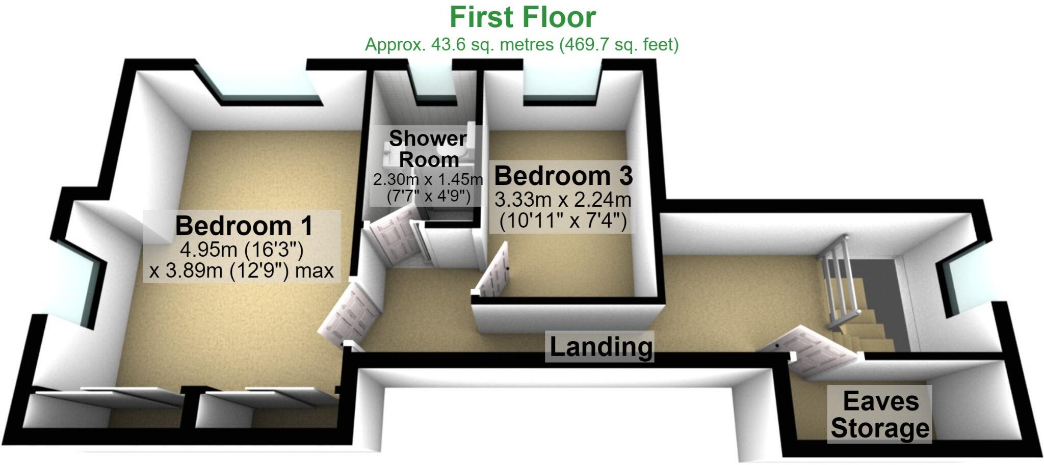Kingsway, Hapton, Lancashire, BB11 floorplan