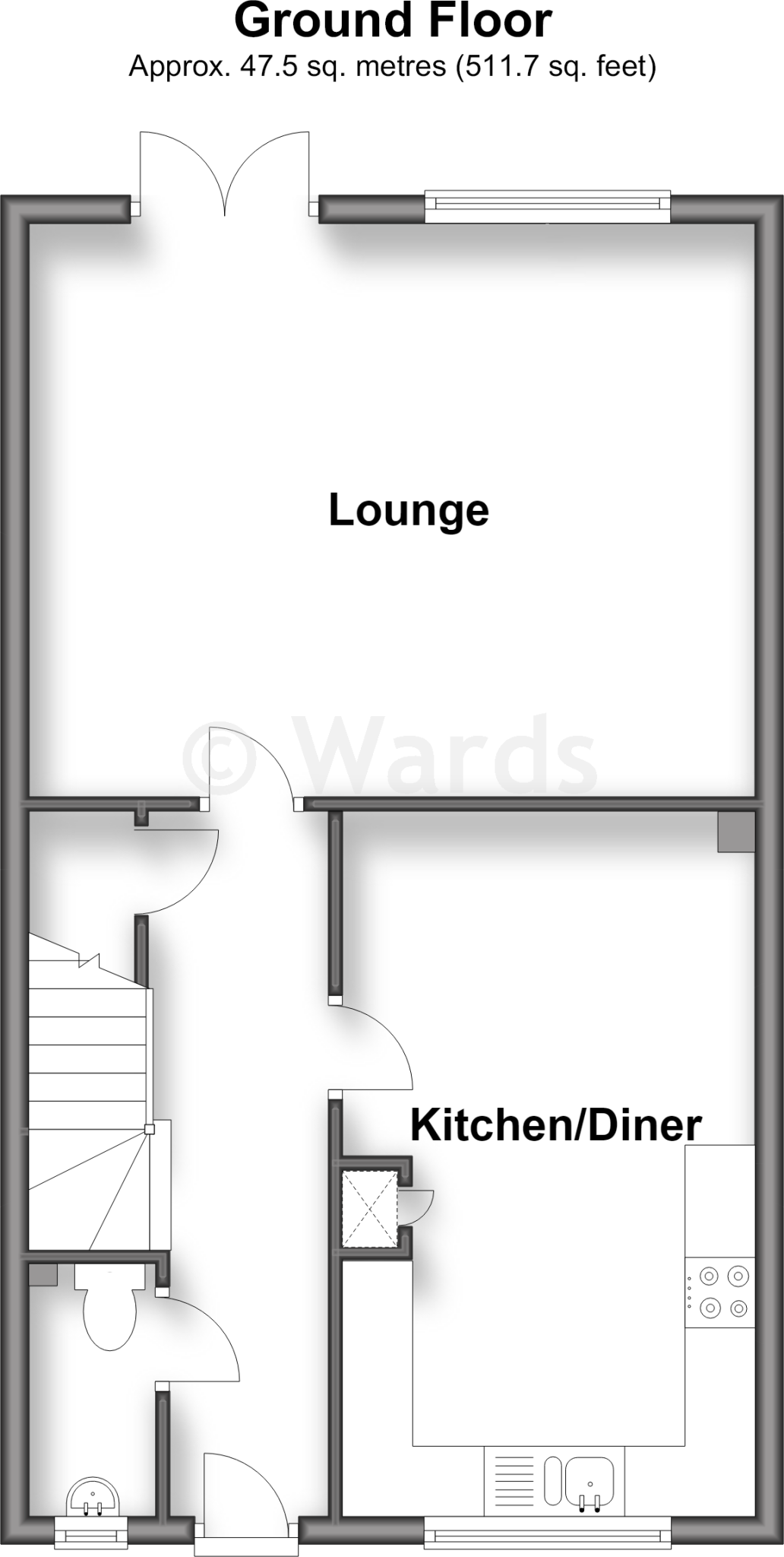 Pearce Gardens, Maidstone, Kent floorplan