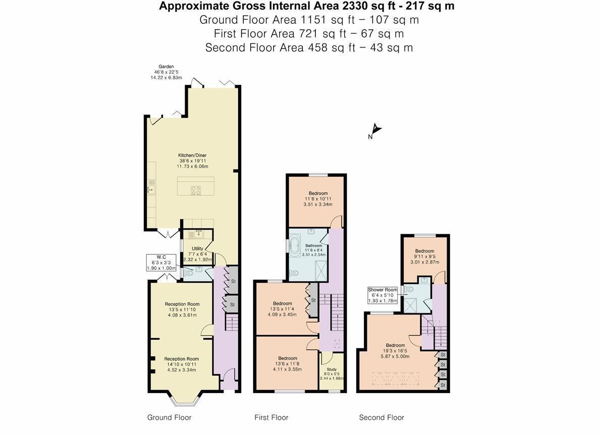 Clarendon Road, Walthamstow, London floorplan