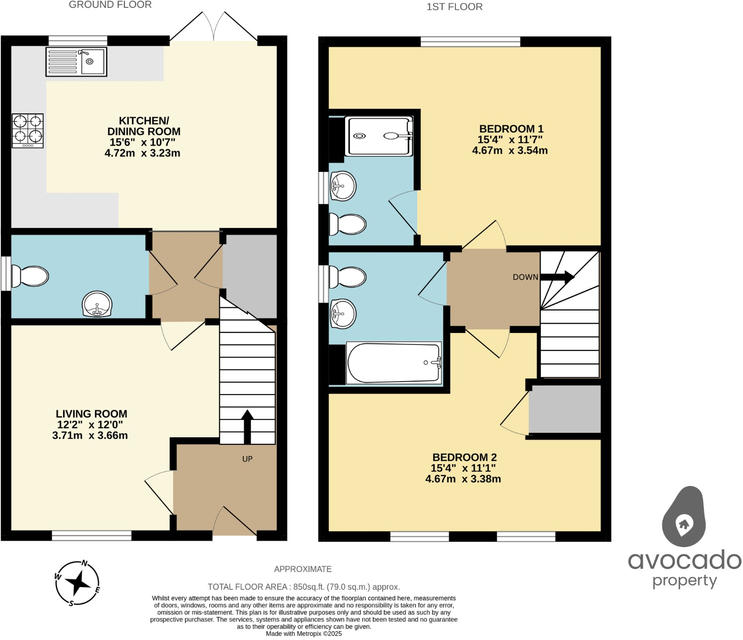 Denbigh Place, Shinfield Meadows, RG2 floorplan