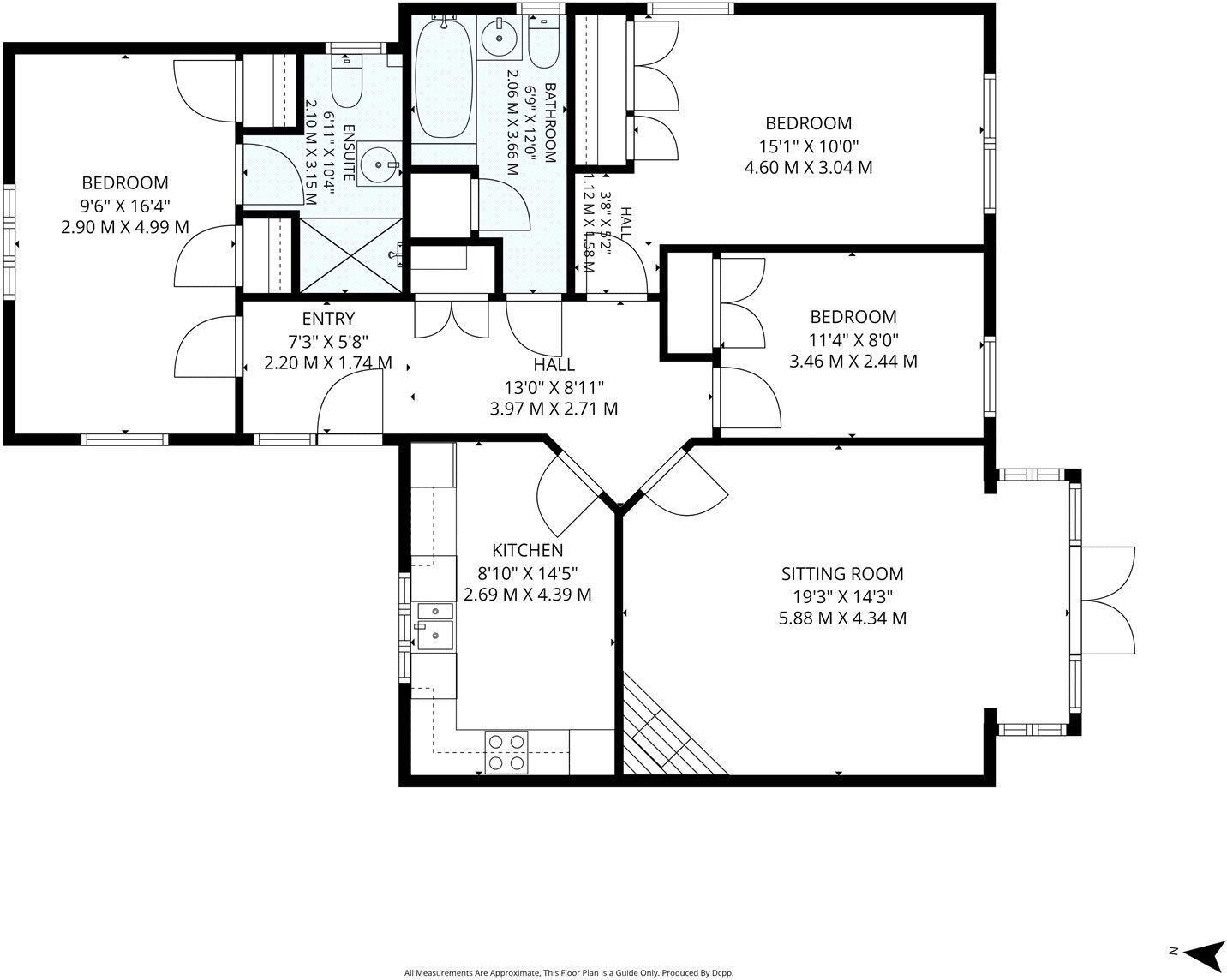 Finley Way, Bury St. Edmunds, Suffolk, IP33 floorplan