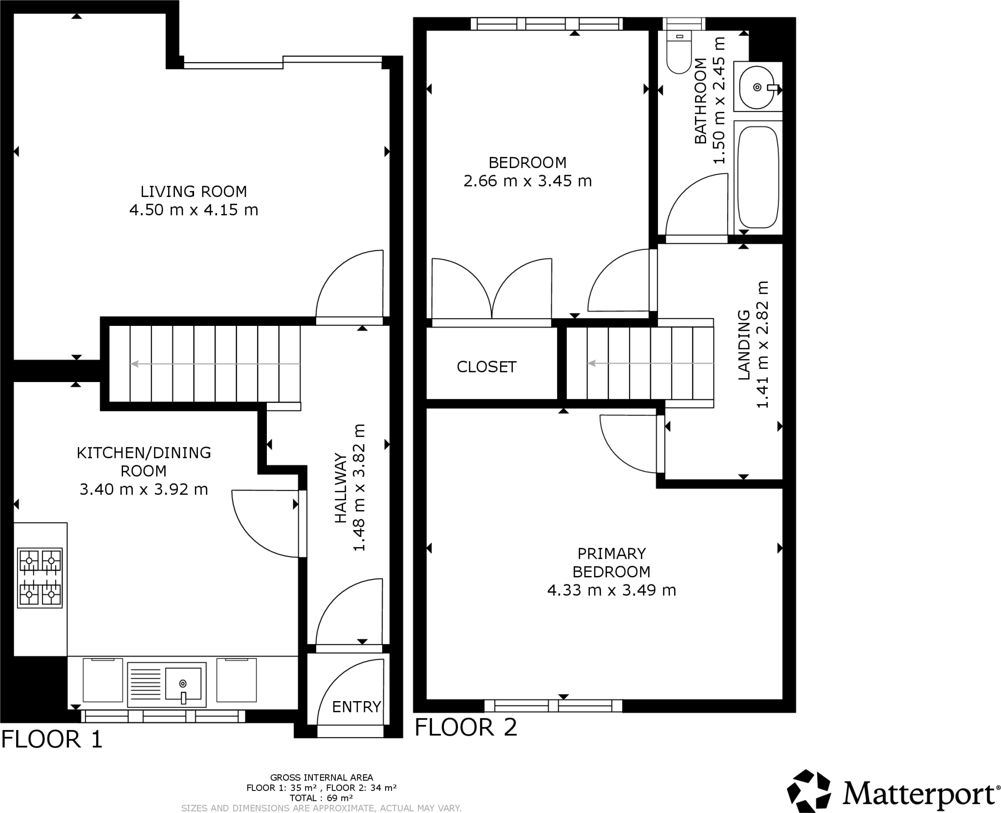 Jericho Street, Sheffield floorplan