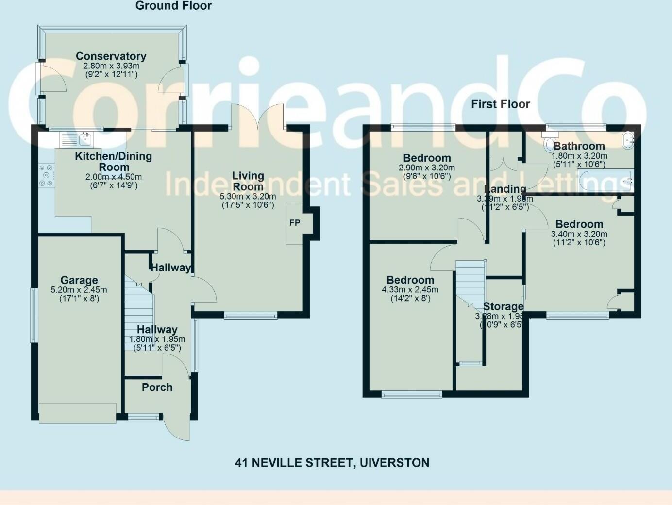 41 Neville Street, Ulverston floorplan