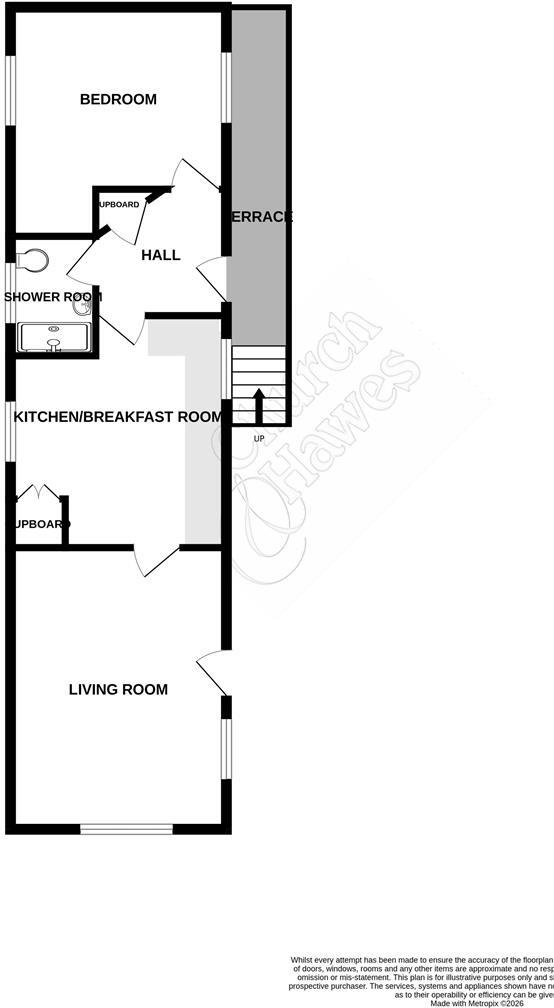 Central Avenue, Althorne floorplan