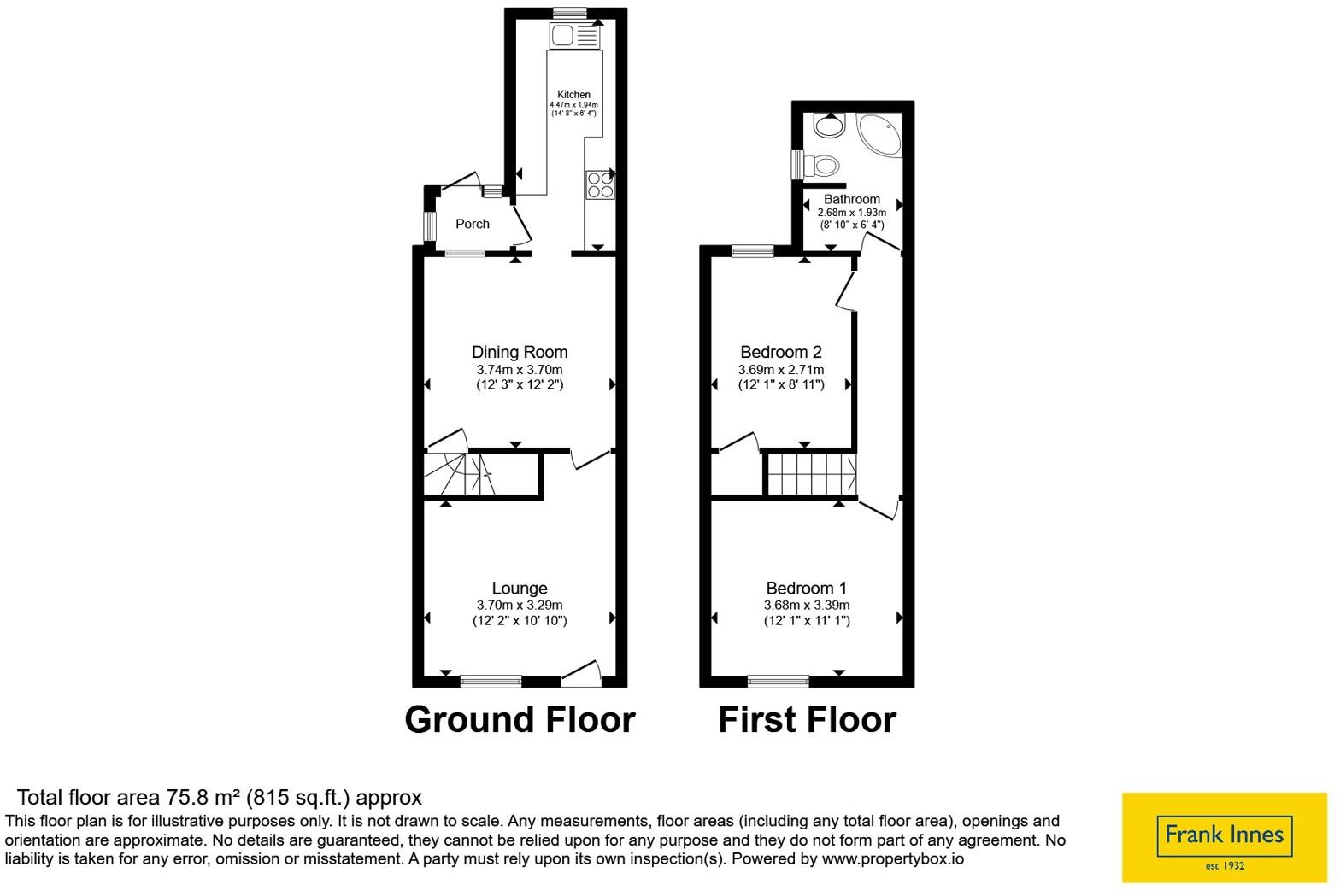 Park Hill, NOTTINGHAM, Nottinghamshire, NG16 floorplan