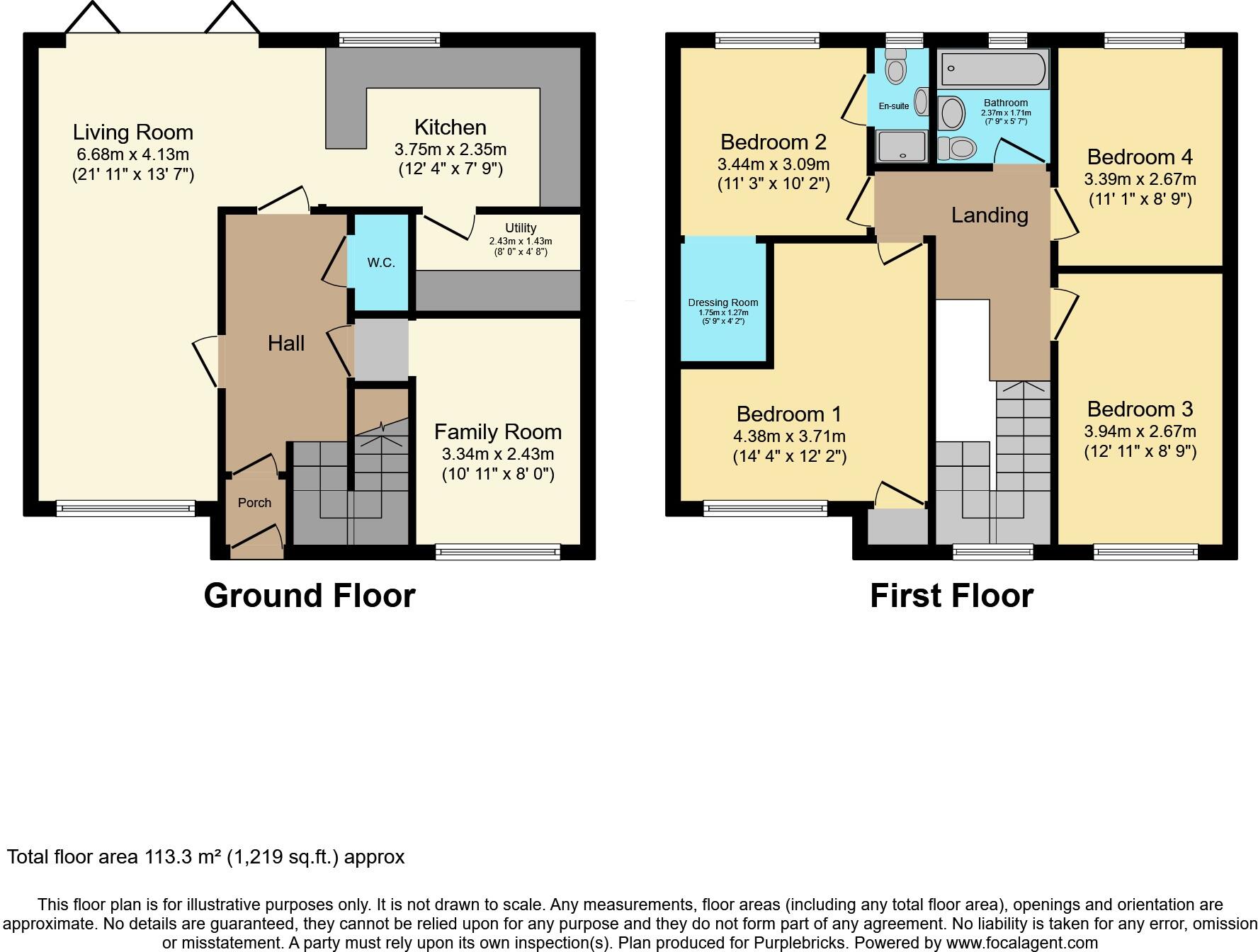Crofters Way, Chester, CH1 floorplan