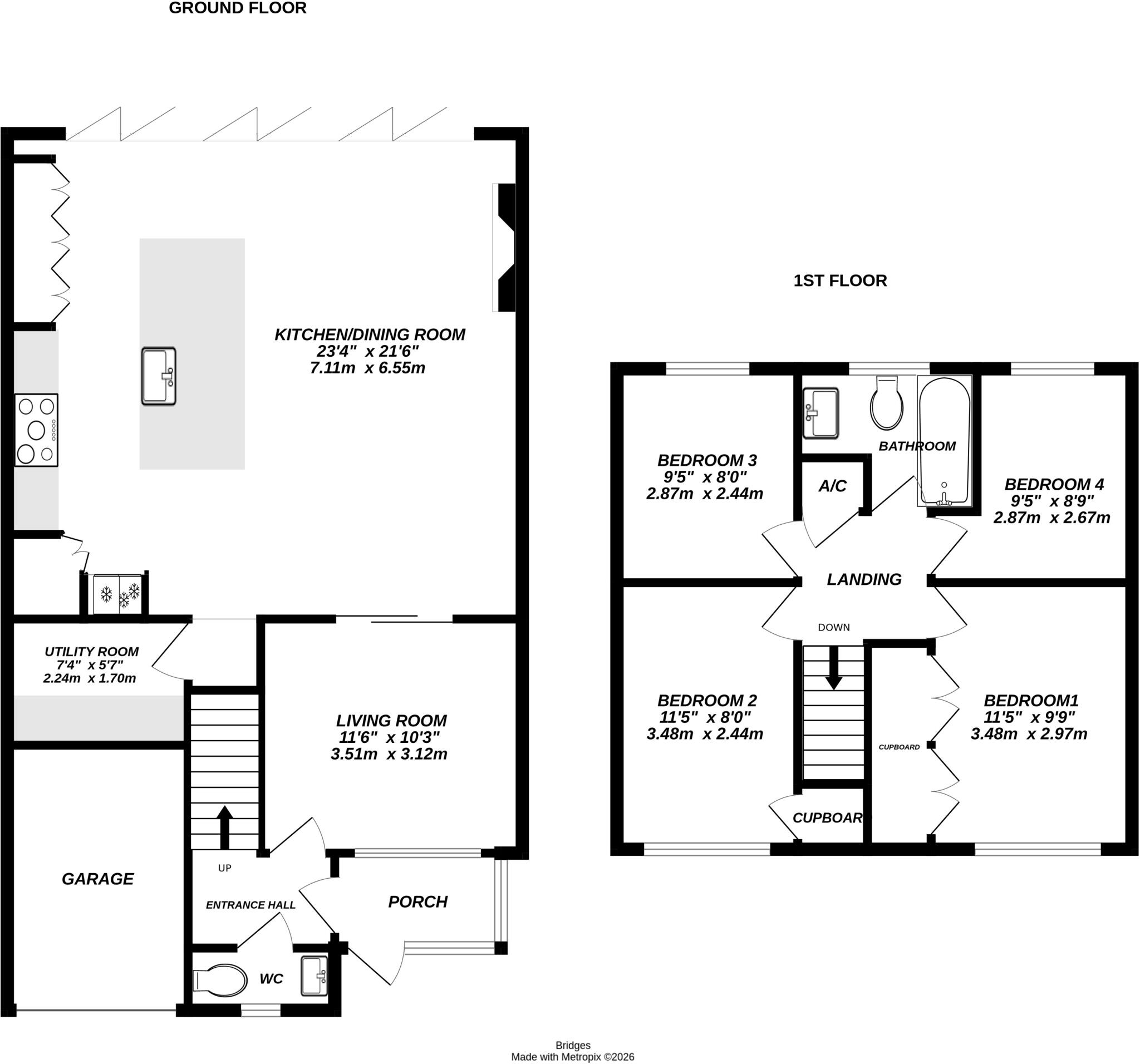 Hornbeam Place, Hook, Hampshire, RG27 floorplan