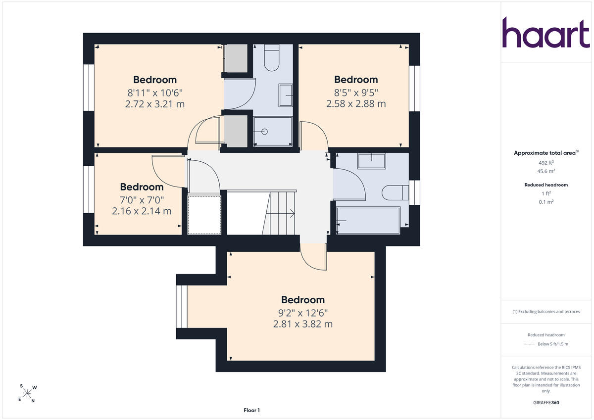 The Hawtreys, Comberton, Cambridge floorplan