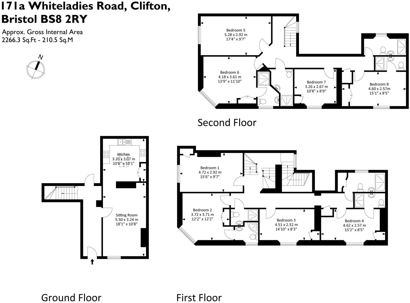 Whiteladies Road, Clifton, Bristol, BS8 floorplan