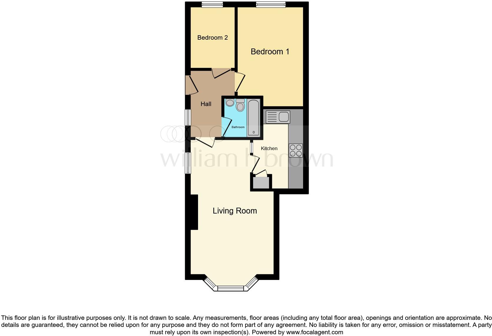 Abbeydale Grove, Leeds floorplan
