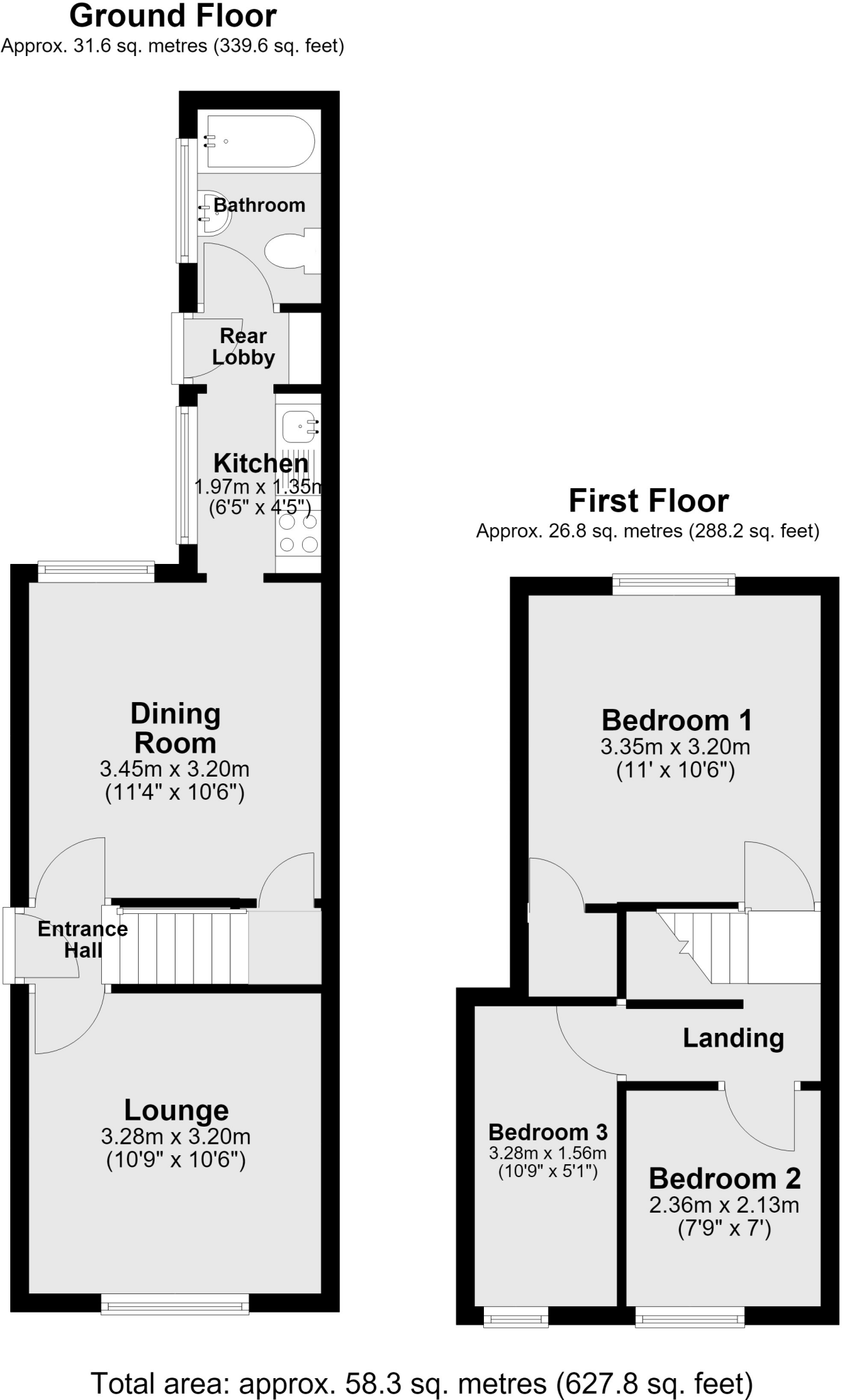 Saville Street, Lincoln floorplan