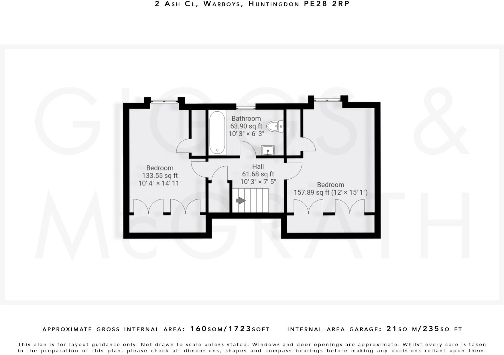 Ash Close, Warboys, Huntingdon, Cambridgeshire, PE28 2RP floorplan
