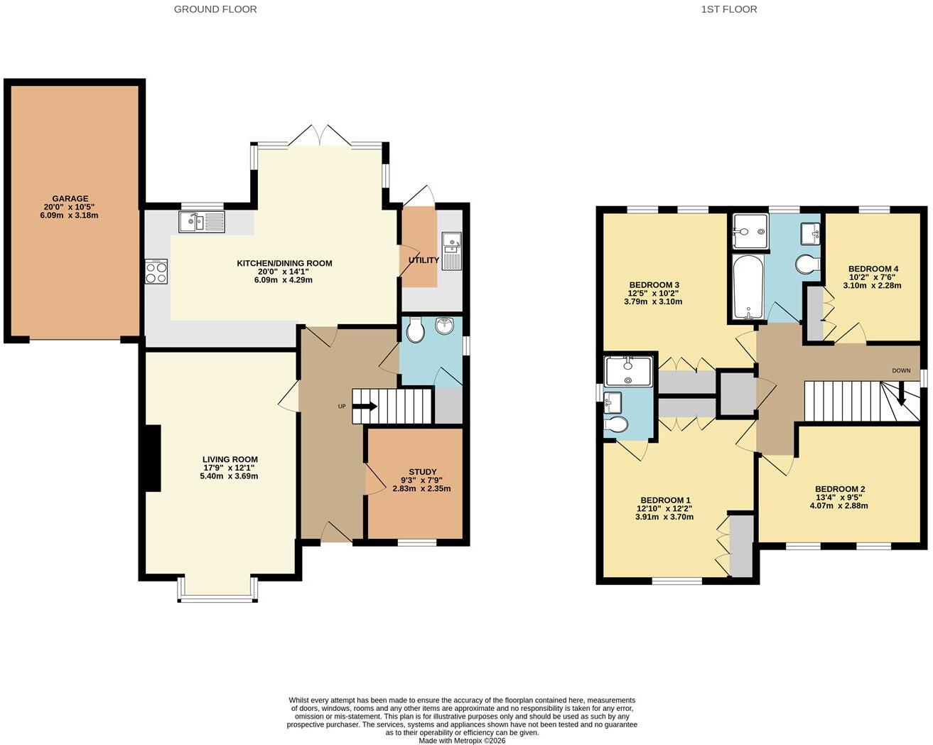 Elmores Well Avenue, Tithebarn, Exeter floorplan