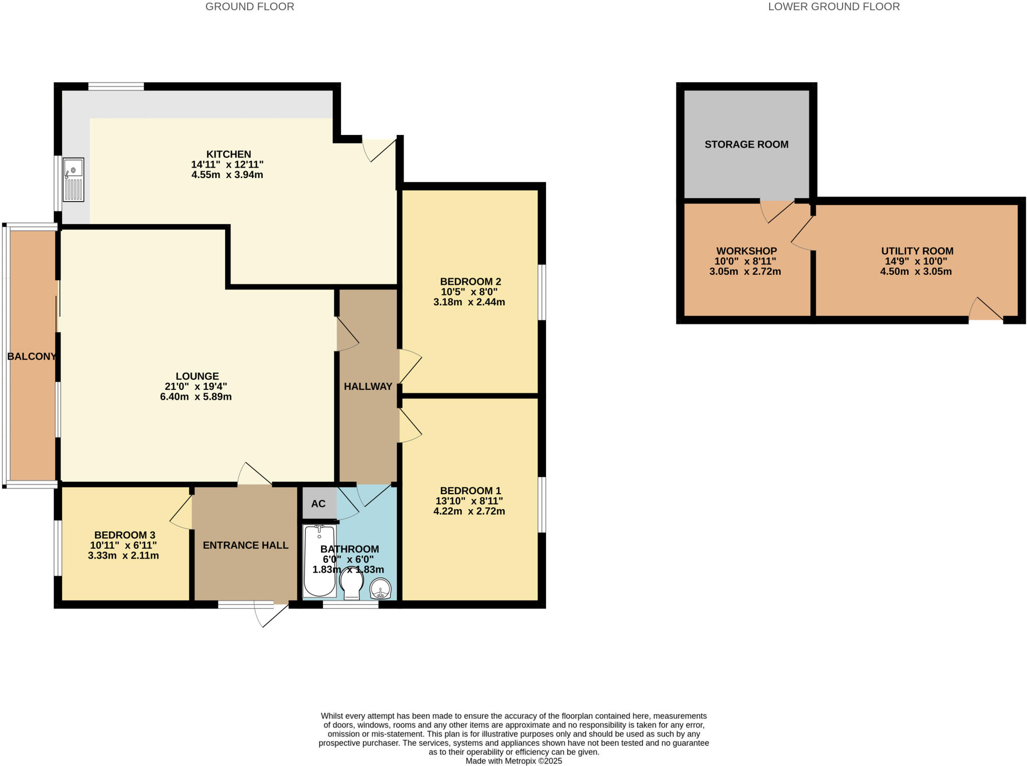 44, Fern Way floorplan