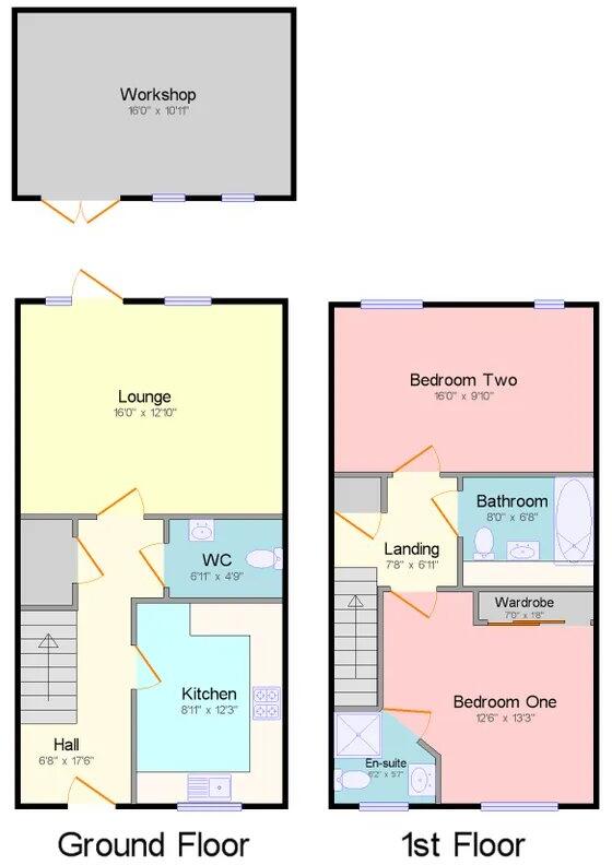 3 Goodwin Way, Harold Hill, Romford, RM3 7FE floorplan