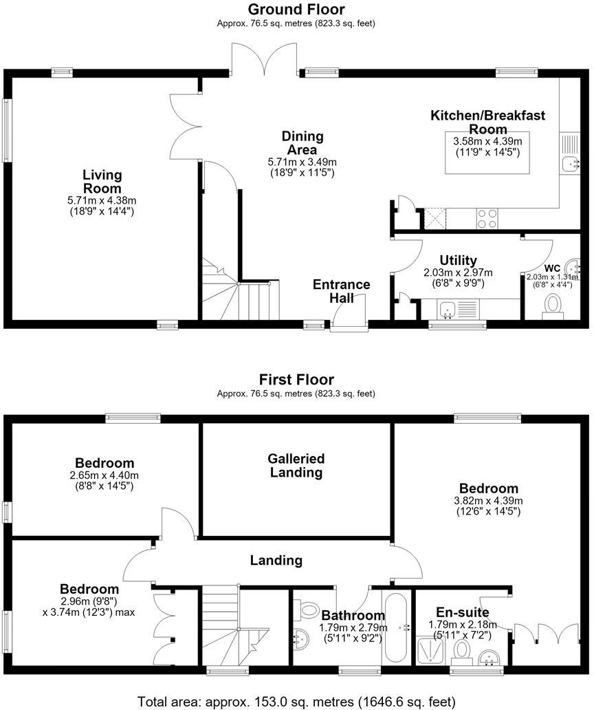 Castle Road, Richards Castle, Ludlow floorplan