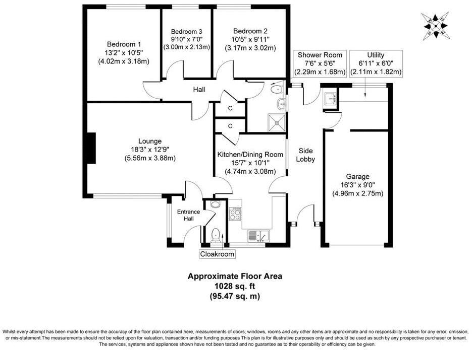 Merlin Close, Hoveton, Norfolk floorplan