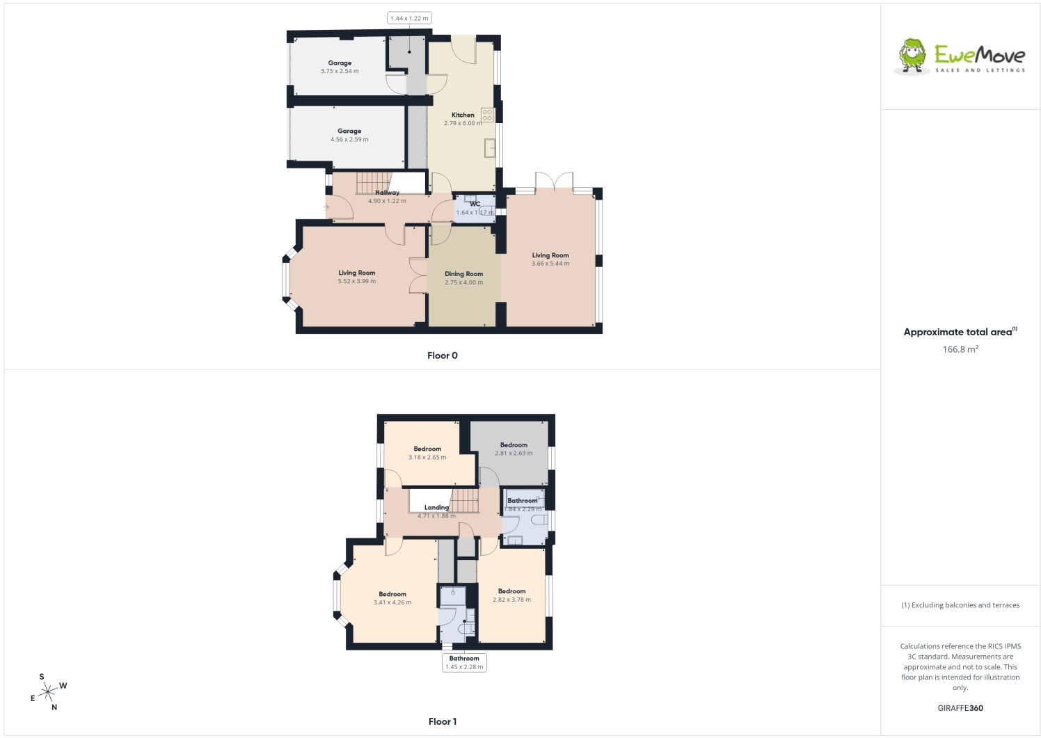 Beeches End, Hyde, SK14 4GT floorplan