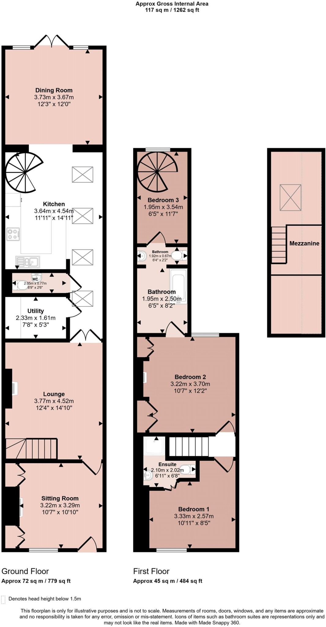 Mill Lane, Frisby on the Wreake floorplan