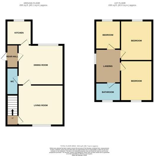 Highfield Avenue, Romiley floorplan