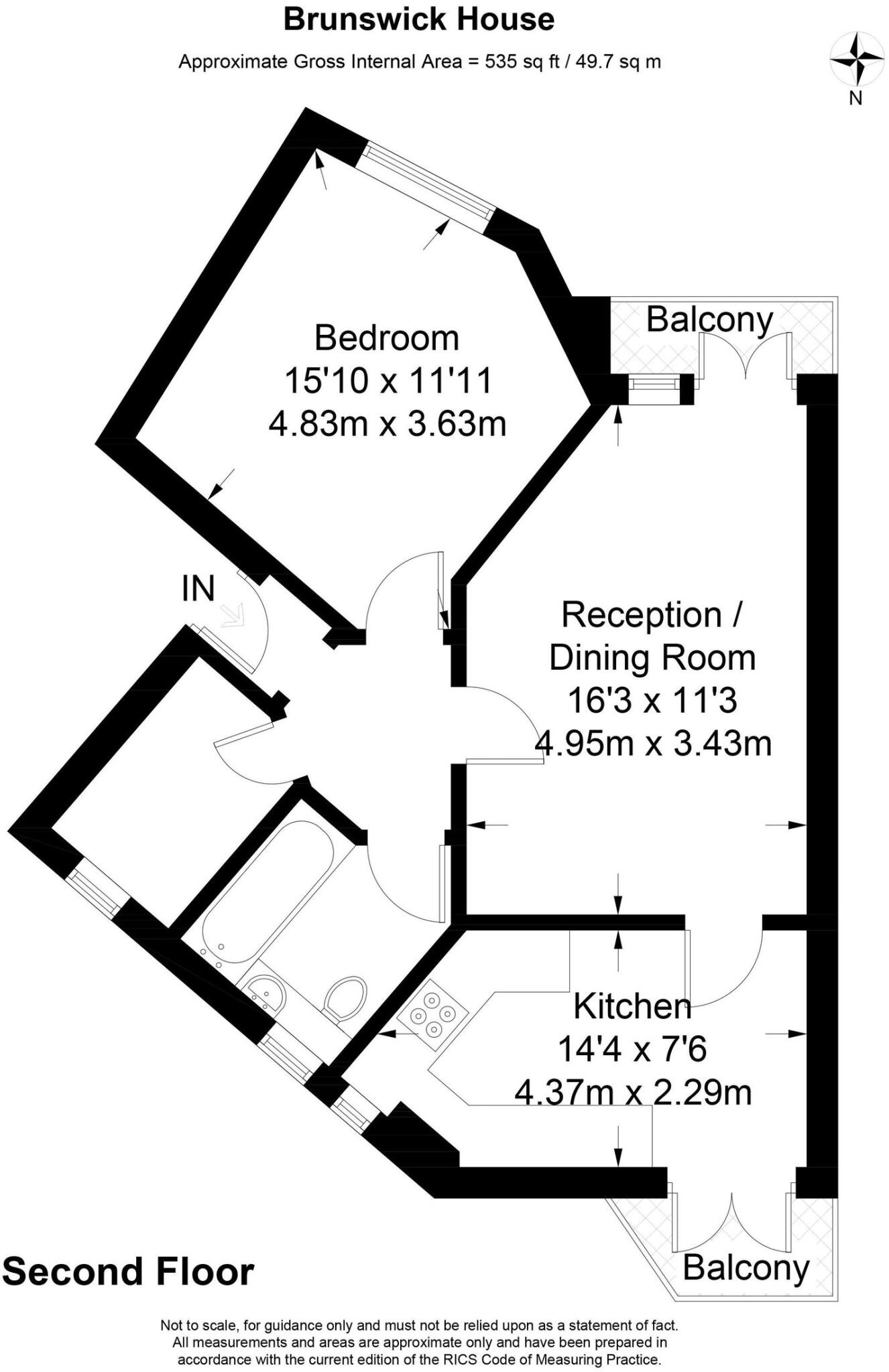New Goulston Street, London, E1 7PR floorplan