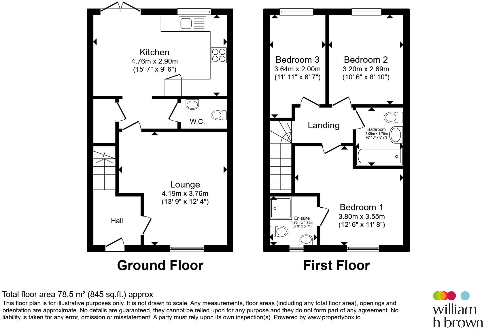 Hawk Drive, Dunsville, Doncaster floorplan