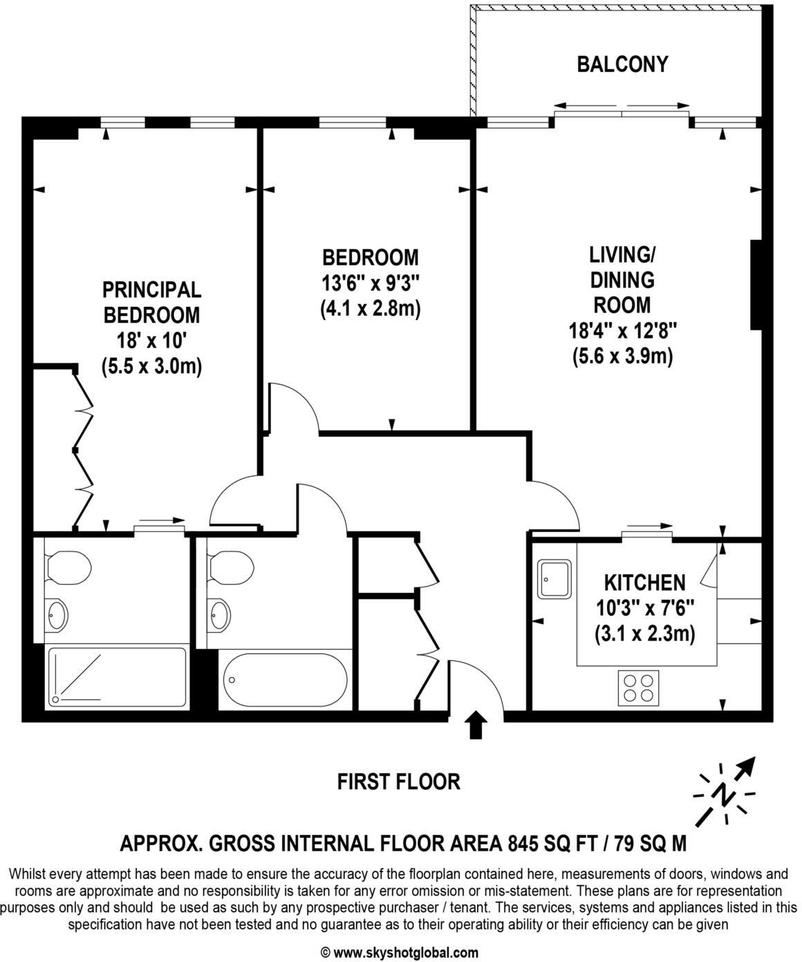 Mulberry Court, Hampton Wick floorplan
