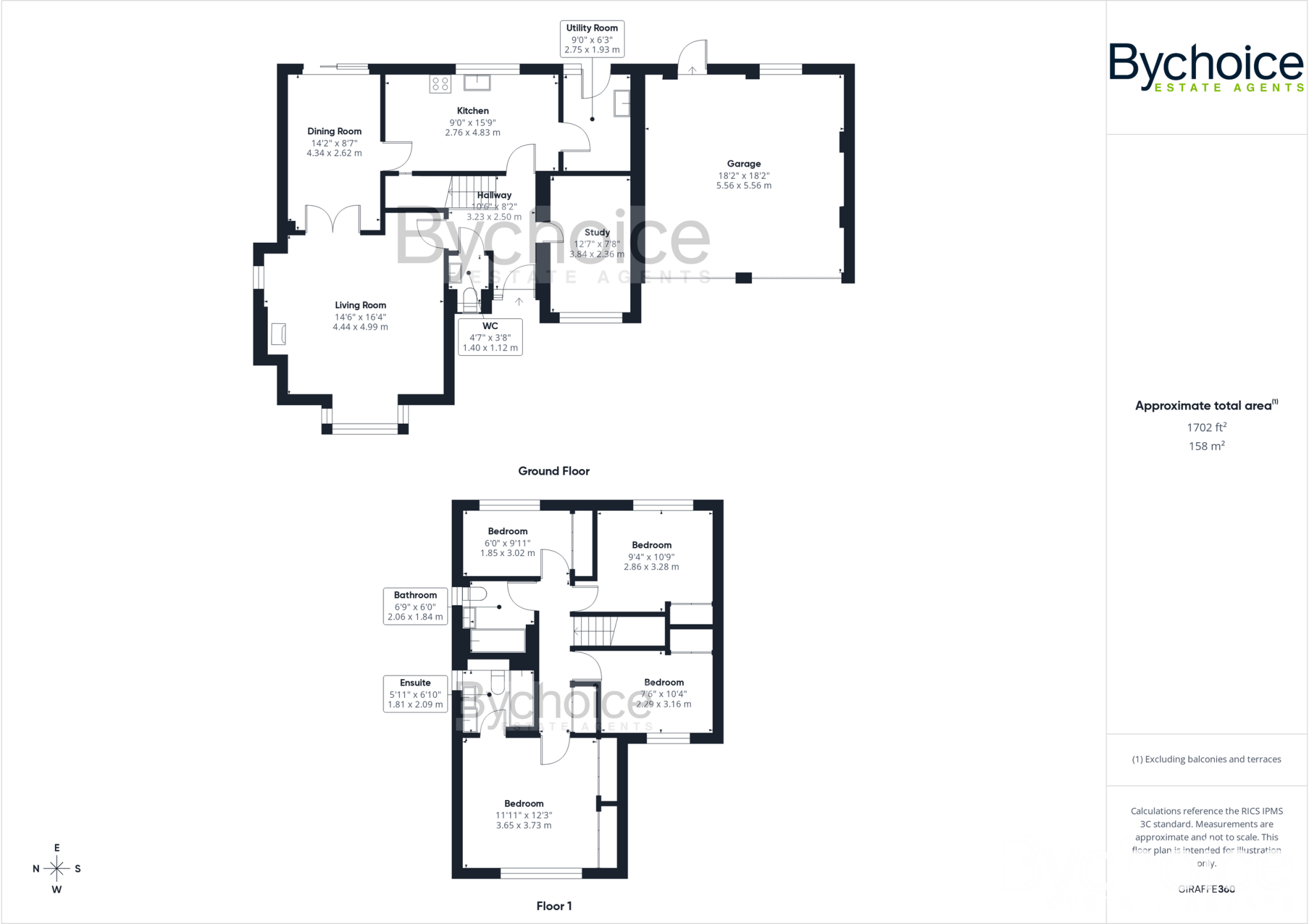 The Glebe, Sudbury Road, Lavenham, Suffolk floorplan