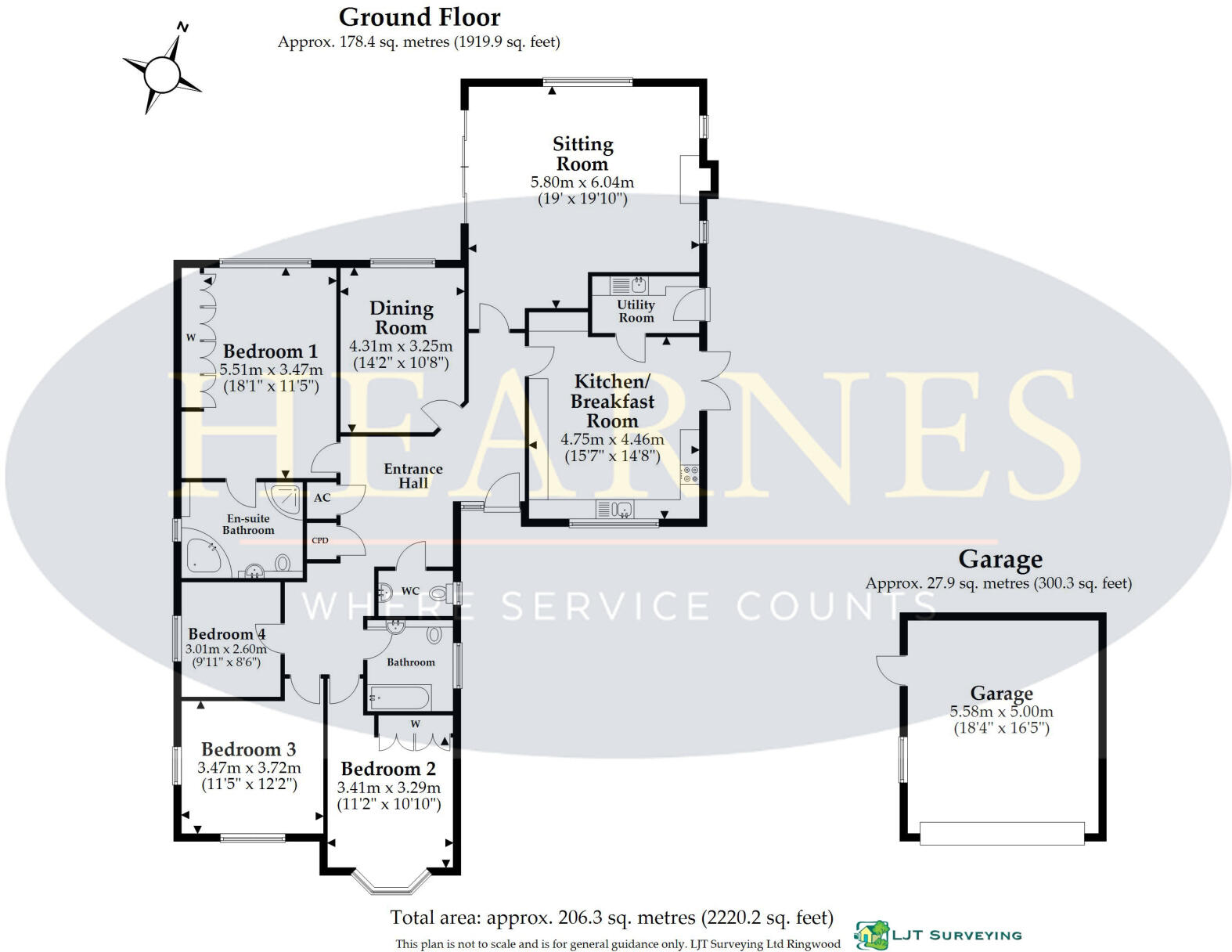 Struan Gardens, Ashley Heath, BH24 2EQ floorplan