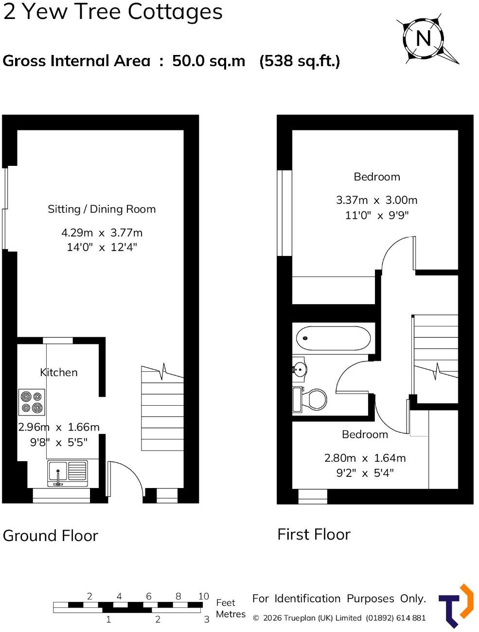 Yewtree Cottage, Marsh Green Road, Marsh Green, Edenbridge floorplan