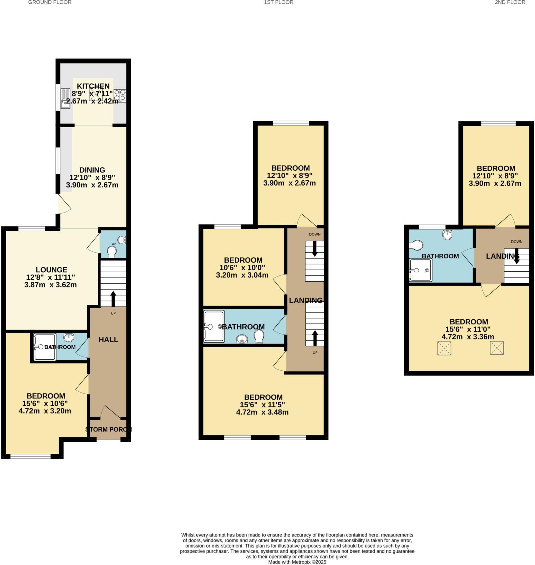 Braemar Road, Manchester floorplan