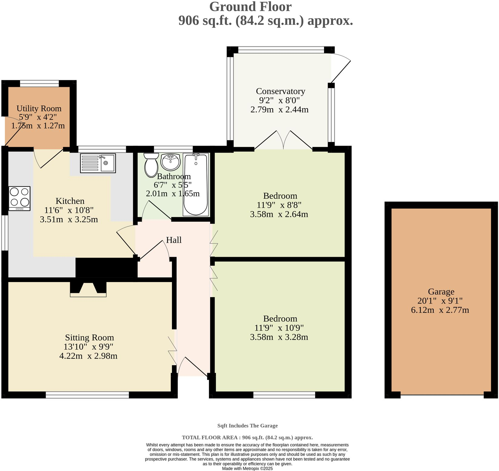 Park View Avenue, Rollesby floorplan
