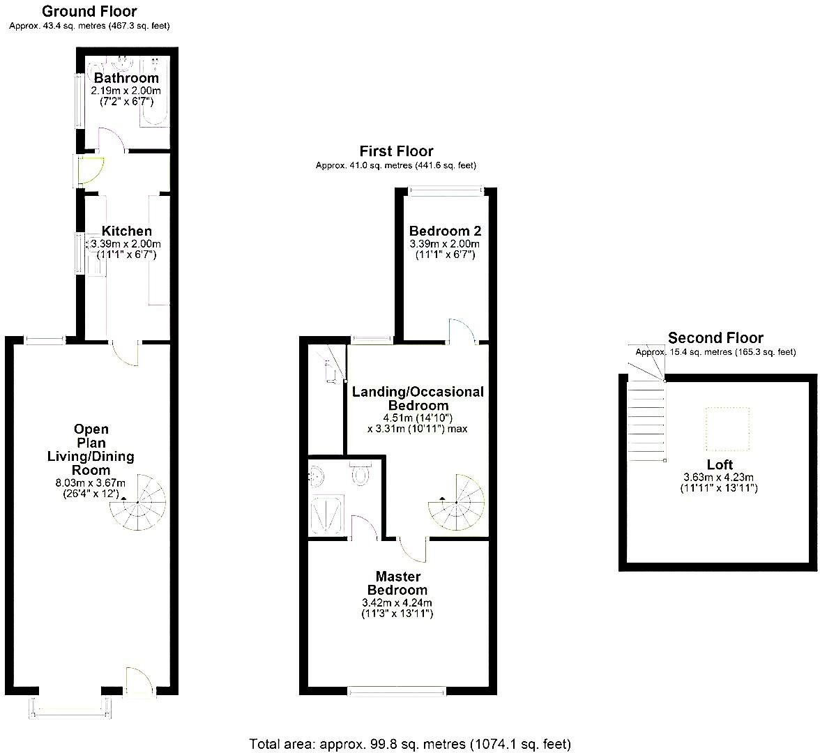Main Street, Coalville, LE67 floorplan