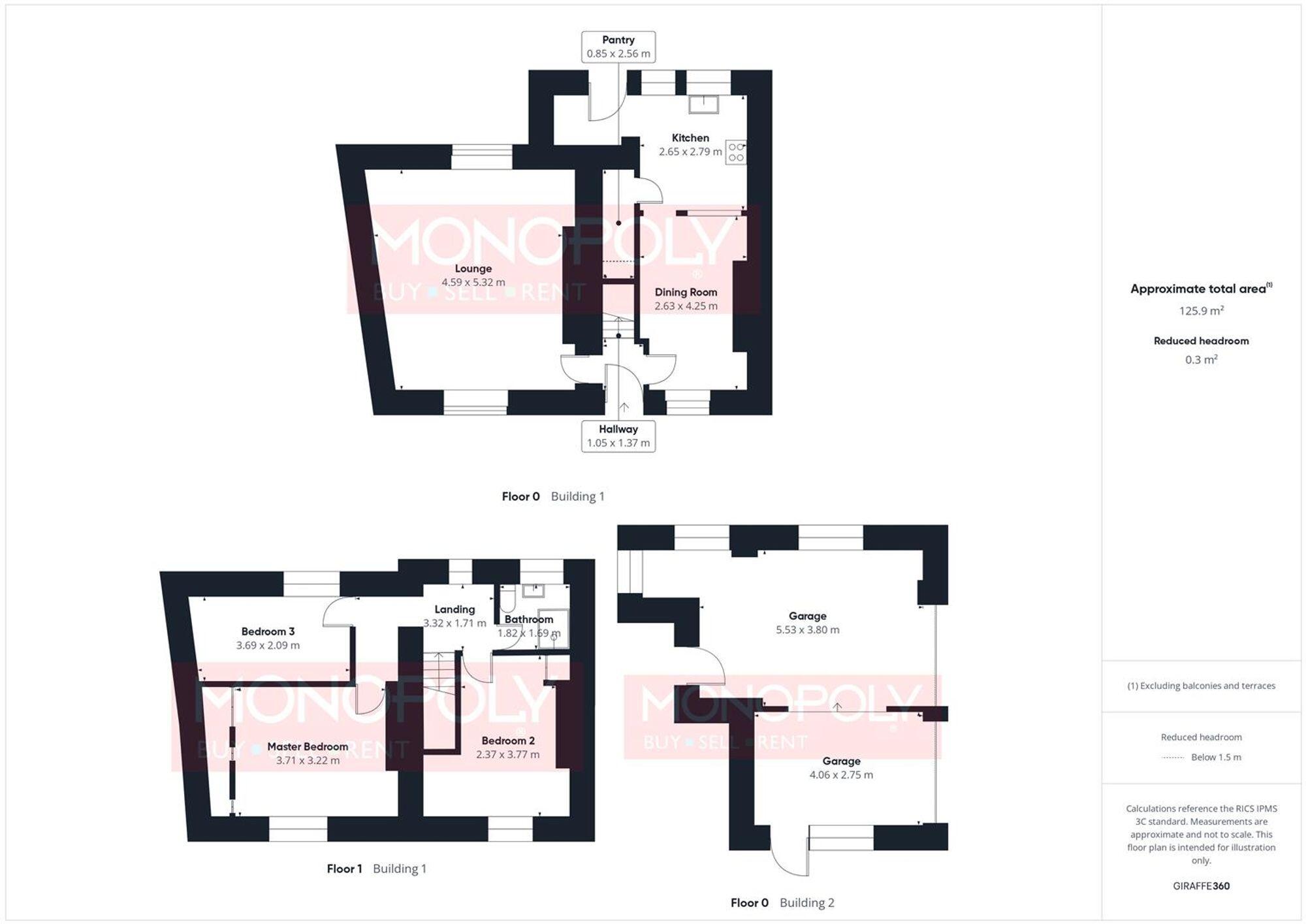 Borthyn, Ruthin, LL15 floorplan