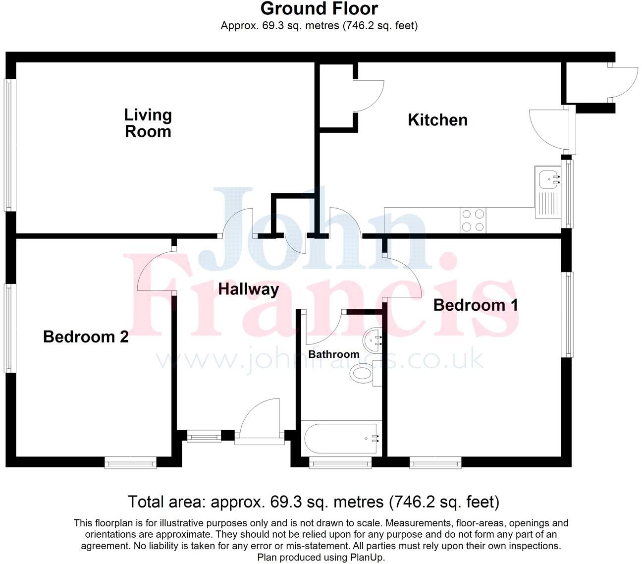 Greenhill Crescent, Haverfordwest, Pembrokeshire, SA61 floorplan
