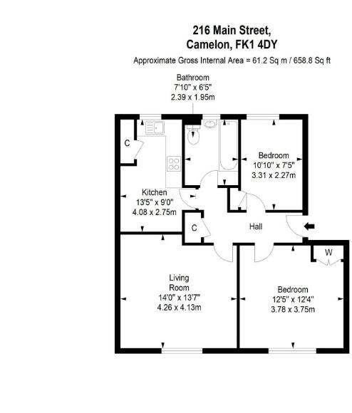Main Street, Camelon, FK1 floorplan
