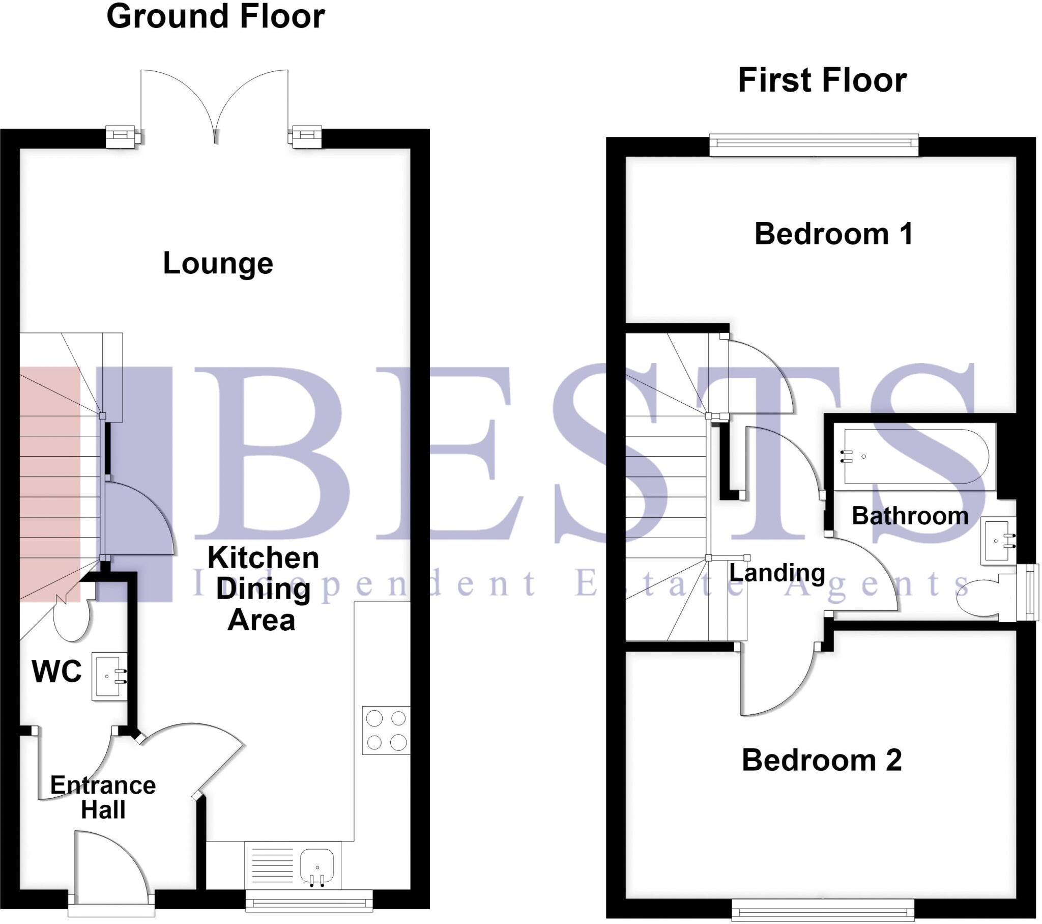Girton Close, Sandymoor, Runcorn floorplan
