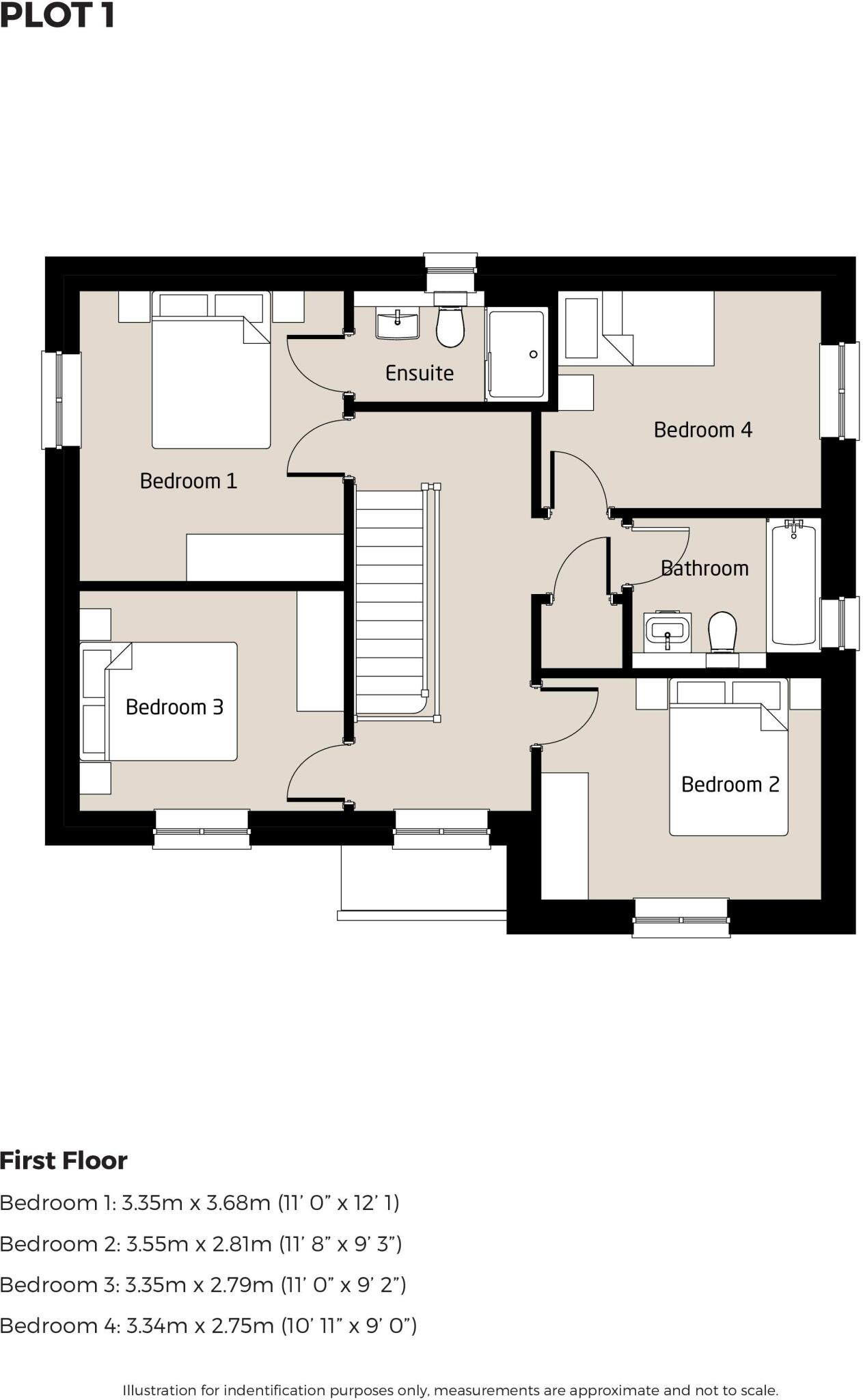 Plot 1 Blencowe Place, Billingshurst floorplan