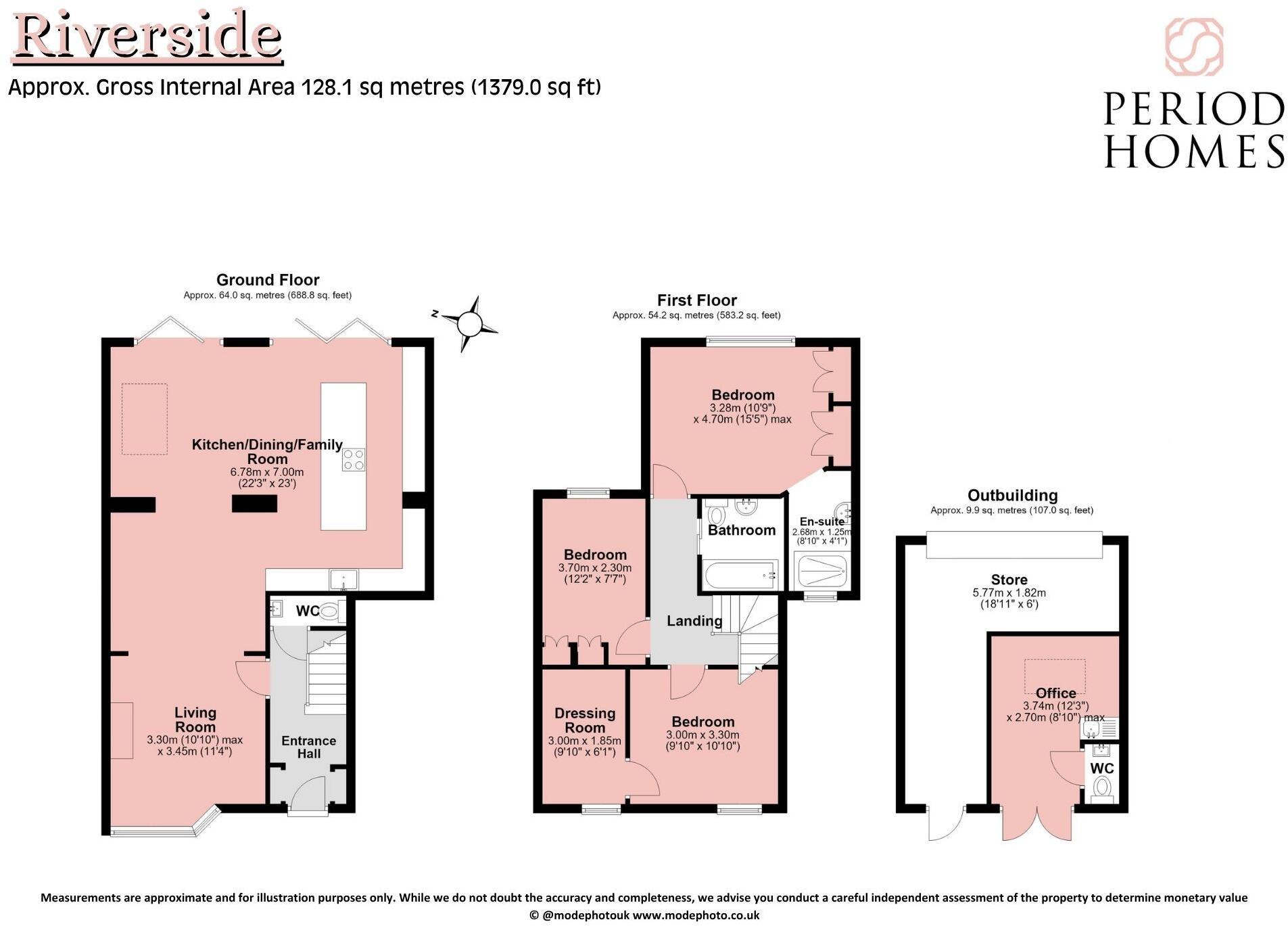 Riverside, Chelmsford floorplan