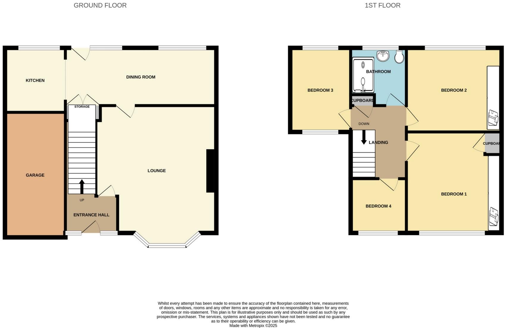 Brecon Drive, Redcar, TS10 floorplan
