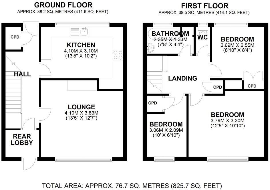 Brinkburn Close, London, SE2 floorplan