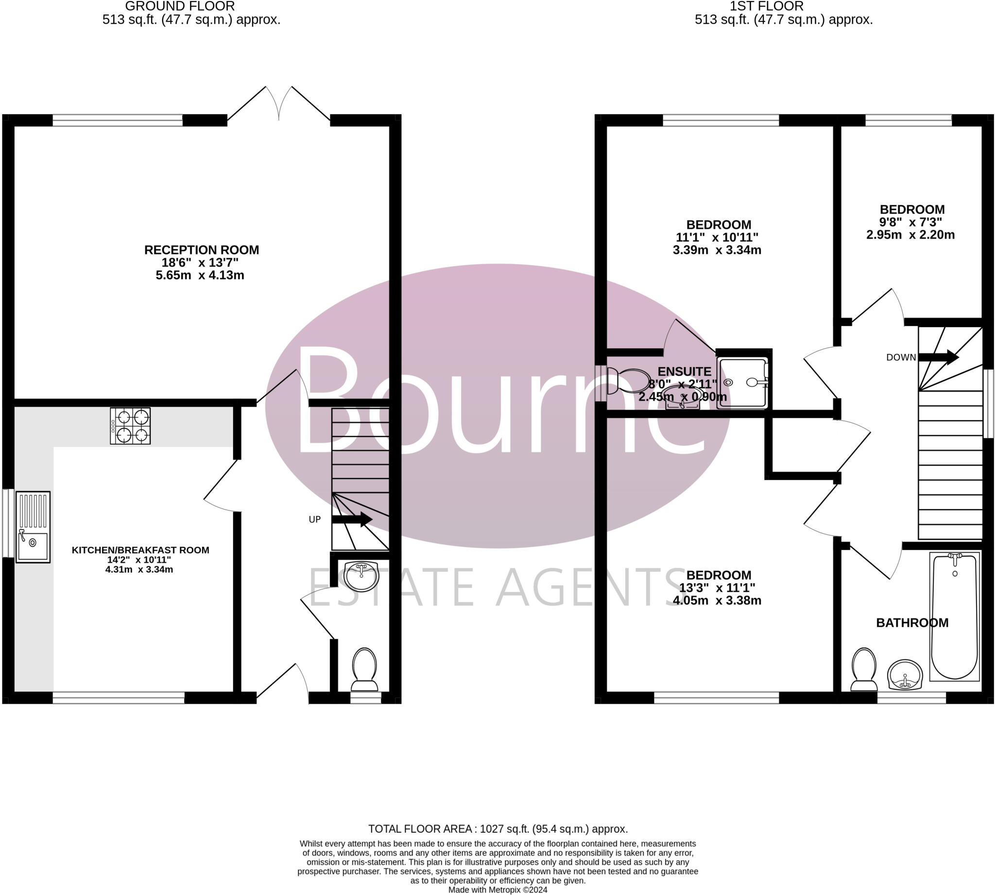 Oyster Lane, Byfleet, West Byfleet, Surrey, KT14 floorplan